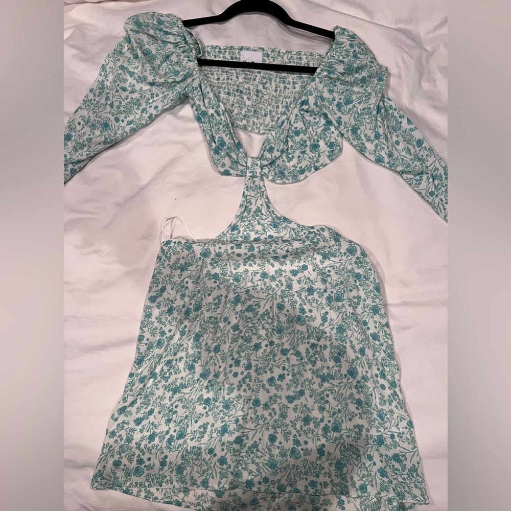 Cut out mini dress